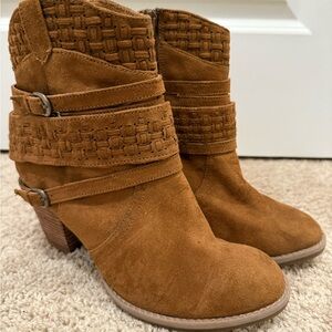 Brown Suede Altar’d State Ankle Boots